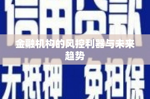 旺苍金融机构的风控利器与未来趋势