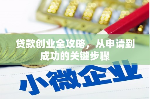旺苍贷款创业全攻略，从申请到成功的关键步骤