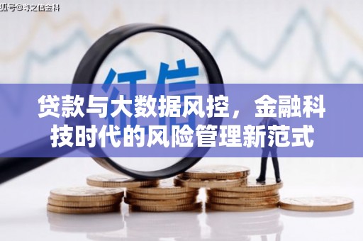 旺苍贷款与大数据风控，金融科技时代的风险管理新范式