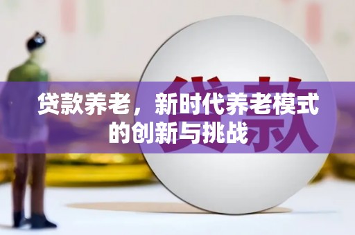 旺苍贷款养老，新时代养老模式的创新与挑战