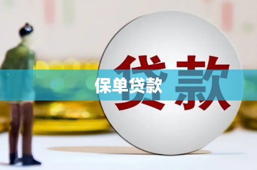 旺苍保单贷款