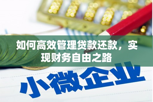旺苍如何高效管理贷款还款，实现财务自由之路