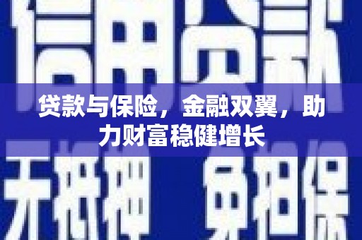 旺苍贷款与保险，金融双翼，助力财富稳健增长