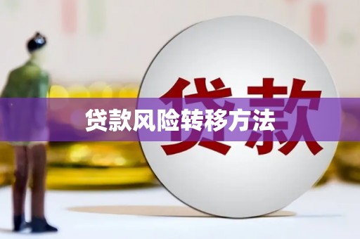 旺苍贷款风险转移方法 旺苍贷款风险转移方法