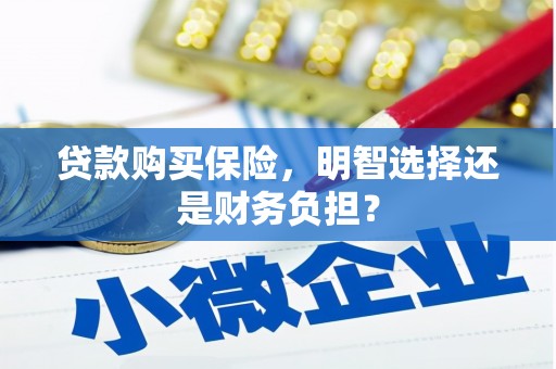 旺苍贷款购买保险，明智选择还是财务负担？
