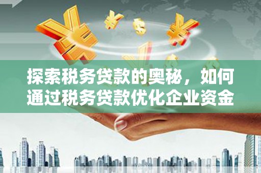 旺苍探索税务贷款的奥秘，如何通过税务贷款优化企业资金流