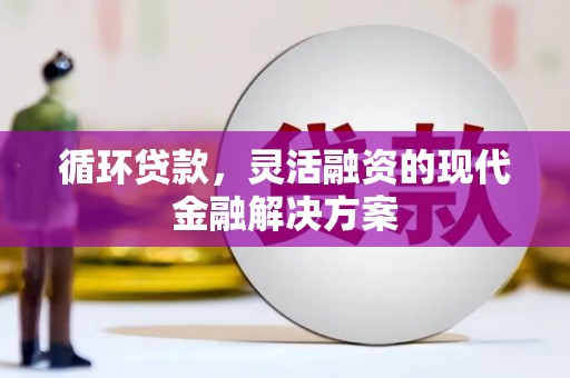 旺苍循环贷款，灵活融资的现代金融解决方案