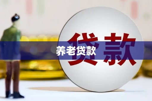 旺苍养老贷款