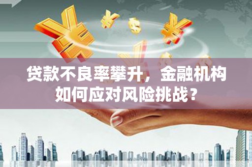 旺苍贷款不良率攀升，金融机构如何应对风险挑战？