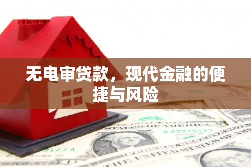 旺苍无电审贷款，现代金融的便捷与风险