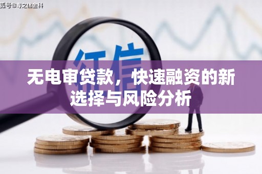 旺苍无电审贷款，快速融资的新选择与风险分析