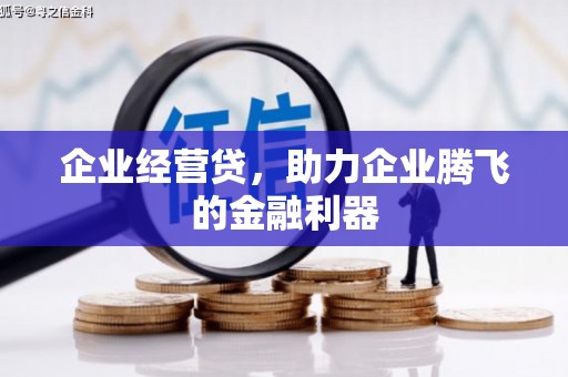 旺苍企业经营贷，助力企业腾飞的金融利器