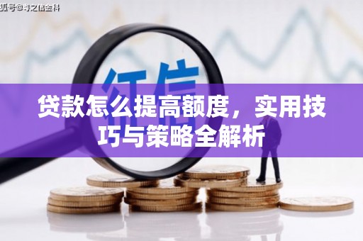 旺苍贷款怎么提高额度，实用技巧与策略全解析