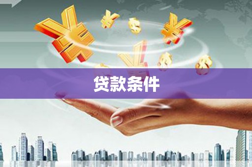 旺苍贷款条件