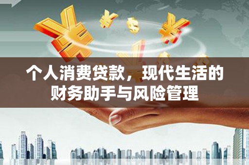 旺苍个人消费贷款，现代生活的财务助手与风险管理